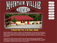 Tablet Screenshot of 1890village.com